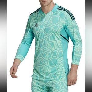 Adidas Condivo 22 Long Sleeve Goalkeeper Jersey Mint Rush Mens XL HB1613